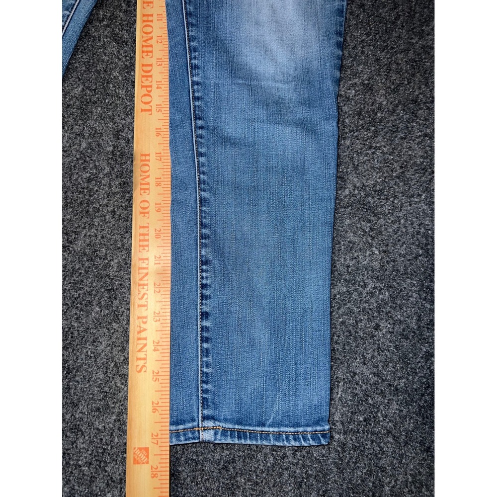 American Eagle Super Stretch Jegging Blue Denim Jeans Womens 14 Regular